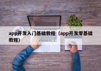 app開發(fā)入門基礎(chǔ)教程（app開發(fā)零基礎(chǔ)教程）