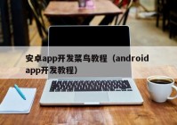 安卓app開發(fā)菜鳥教程（android app開發(fā)教程）