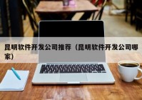 昆明軟件開發(fā)公司推薦（昆明軟件開發(fā)公司哪家）