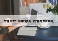 軟件開發(fā)公司賺錢多嗎（軟件開發(fā)有錢嗎）