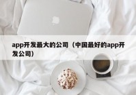 app開發(fā)最大的公司（中國最好的app開發(fā)公司）