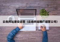 云南網(wǎng)站建設(shè)運營（云南網(wǎng)站推廣運營公司）