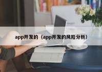 app開發(fā)的（app開發(fā)的風險分析）