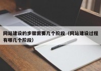 網(wǎng)站建設(shè)的步驟需要幾個階段（網(wǎng)站建設(shè)過程有哪幾個階段）