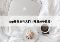 app開發(fā)軟件入門（開發(fā)APP教程）